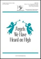 Angels We Have Heard on High Unison/Two-Part choral sheet music cover